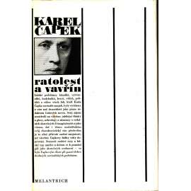 Ratolest a vavřín (Karel Čapek, noviny, sloupky, texty; mj. i Josef Mánes, Otokar Březina, J. S. Machar, Petr Bezruč)