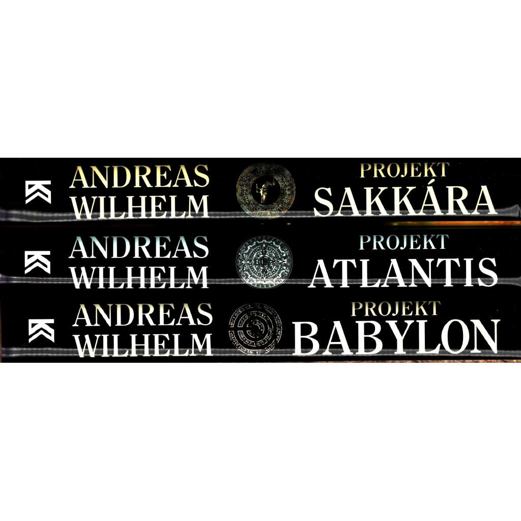 Projekt Babylon, Projekt Atlantis, Projekt Sakkára (román, sci-fi, archeologie, historie)