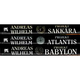 Projekt Babylon, Projekt Atlantis, Projekt Sakkára (román, sci-fi, archeologie, historie)
