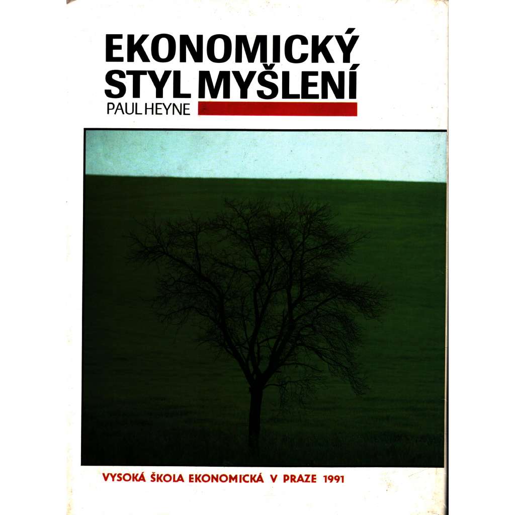 Ekonomický styl myšlení (učebnice, ekonomie)