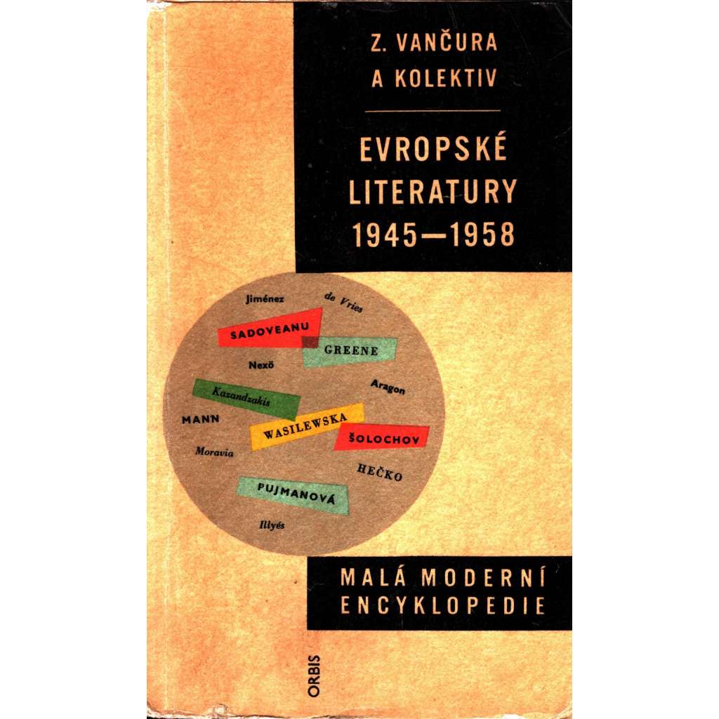 EVROPSKÉ LITERATURY 1945 - 1958