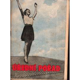 Úřední pořad (sokolský slet 1948, sokolství; obálka Zdeněk Šebesta)