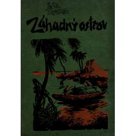 Záhadný ostrov. Dobrodružný román (dobrodružství, ilustrace M. Novák)