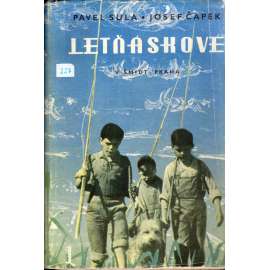 Letňáskové (dobrodružství, příroda Českomoravská vrchovina, ilustrace Josef Čapek)