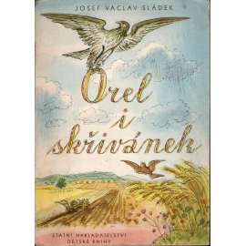 Orel i skřivánek (poezie; ilustrace a obálka Václav Karel)