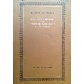 Historie třinácti / Tajnosti princezny z Cadignanu (edice: Knihovna klasiků, sv. 13) [novely, historie]