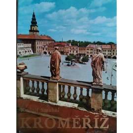 KROMĚŘÍŽ [černobílé fotografie města, velkoformátová kniha, kroměřížský zámek] HOL