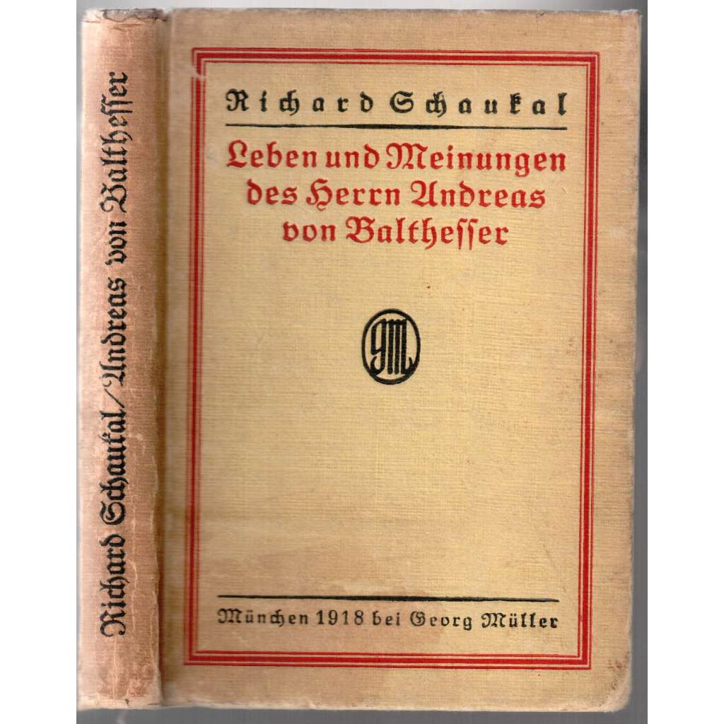 Leben und Meinungen des Herrn Andreas von Balthesser, Siente verbesserte Auflage [příběh Dandyho; 7. vyd.]