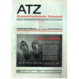 ATZ Automobiltechnische Zeitschrift [časopis pro automobilismus; ročník 45, sešit 14, červenec 1942]