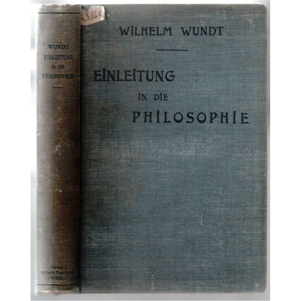 Einleitung in die Philosophie [úvod do filozofie]