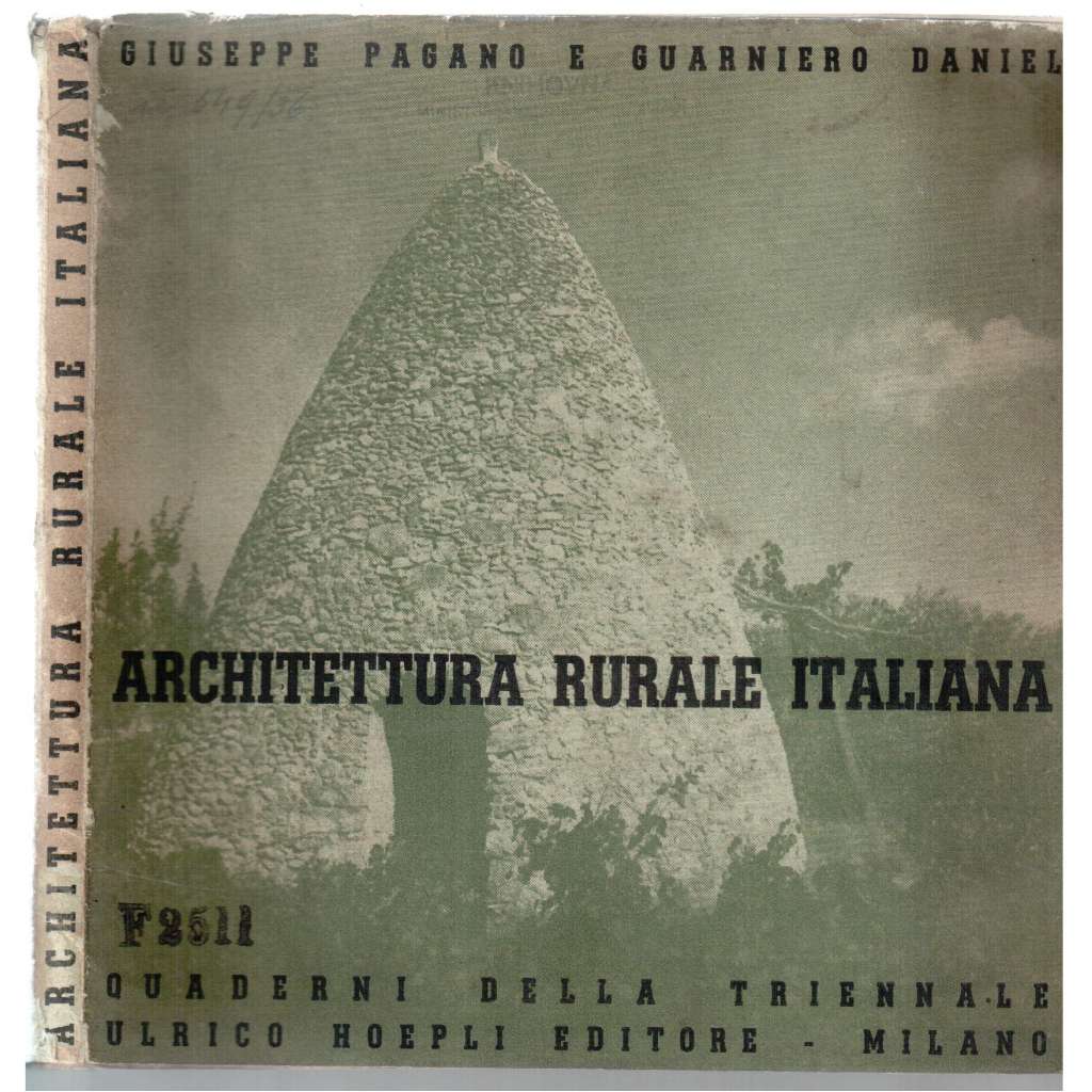 Architettura rurale italiana. Quaderni della triennale [architektura, Itálie]