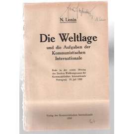 Die Weltlage und die Aufgaben der Kommunistischen Internationale [komunismus]