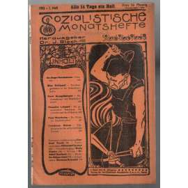 Sozialistische Monatshefte. 1915, 7. Heft [časopis, socialismus, 1915, 7. sešit]