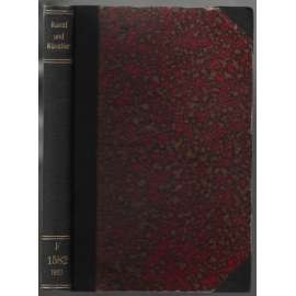 Kunst und Künstler. Illustrierte Monatsschrift für bildende Kunst; ročník  XXXVII, sešit I až VI, 1933 [měsíčník o umění]