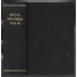 Kriegskalender 1914-18 [válečné události]
