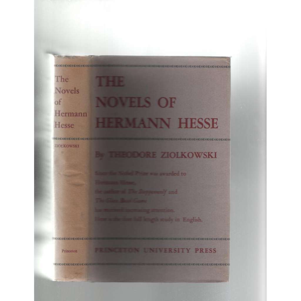 The Novels of Germann Hesse; A Study in Theme and Structure [literatura]