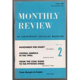 Monthly Review. An Independent Socialist Magazine; Vol. 42, No. 2, June 1990 [měsíčník USA]