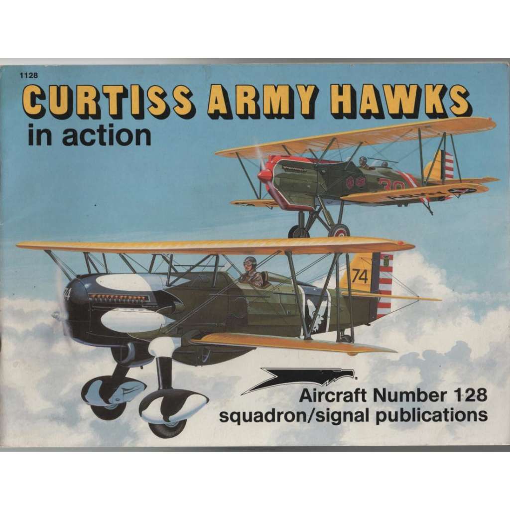 Curtiss Army Hawks in action  [Aircraft Number 128] [letectví]