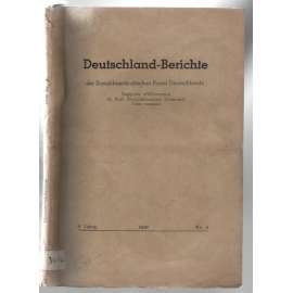 Deutschland-Berichte der Sozialdemokratischen Partei Deutschlands; 6. Jahrg. 1939, Nr. 3 [Soc. dem. Německa]