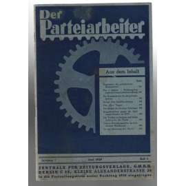 Der Parteiarbeiter; Jahrgang 7, Juni 1929, Heft 6 [komunismus]