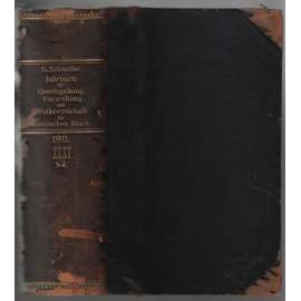 Jahrbuch für Gesetzgebung, Verwaltung und Volkswirtschaft im Deutschen Reich. XXXV.Jahrgang. 3.- 4. Heft [ročenka, Německo]