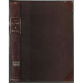 Der Kampf. Sozialdemokratische Monatsschrift; Erster Band (Oktober 1907 bis September 1908) [sociální demokracie]