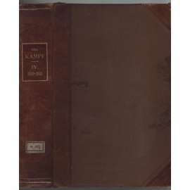 Der Kampf. Sozialdemokratische Monatsschrift; Vierter Band (Oktober 1910 bis September 1911) [sociální demokracie