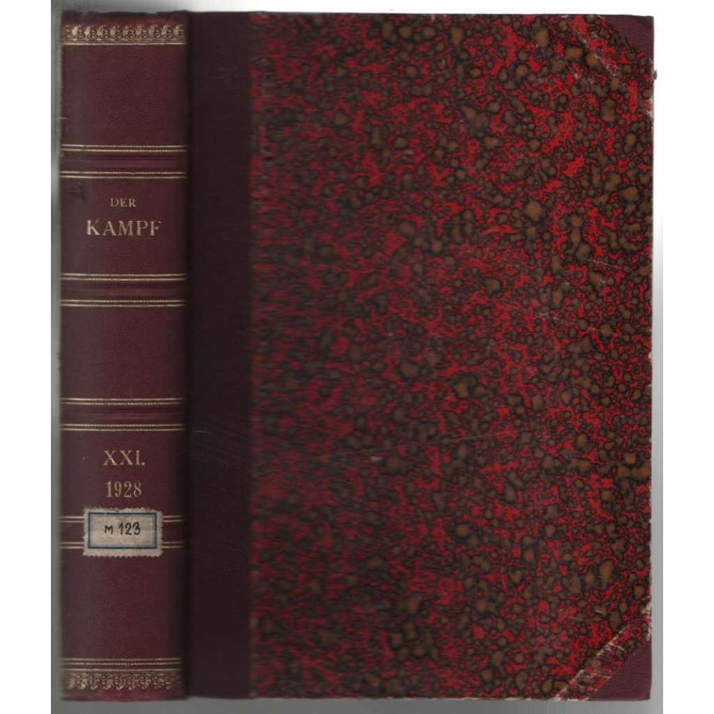 Der Kampf. Sozialdemokratische Monatsschrift. Einundzwanzigster Band. Jänner 1928 bis Dezember 1928; Nr. 1-12 [sociální demokracie]