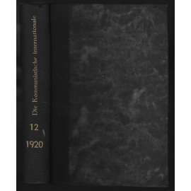 Die Kommunistische Internationale; Zweiter Jahrgang 1920, No. 12 [komunismus]