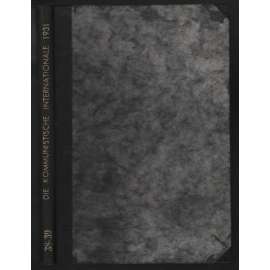 Die Kommunistische Internationale; XII. Jahrgang 1931,  Heft 38-39 [komunismus]