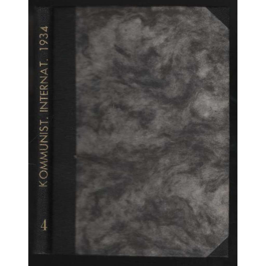 Die Kommunistische Internationale; XV. Jahrgang 1934, Heft 4 [komunismus]