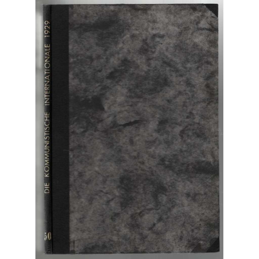 Die Kommunistische Internationale; IX. Jahrgang 1929, Heft 50 [komunismus]