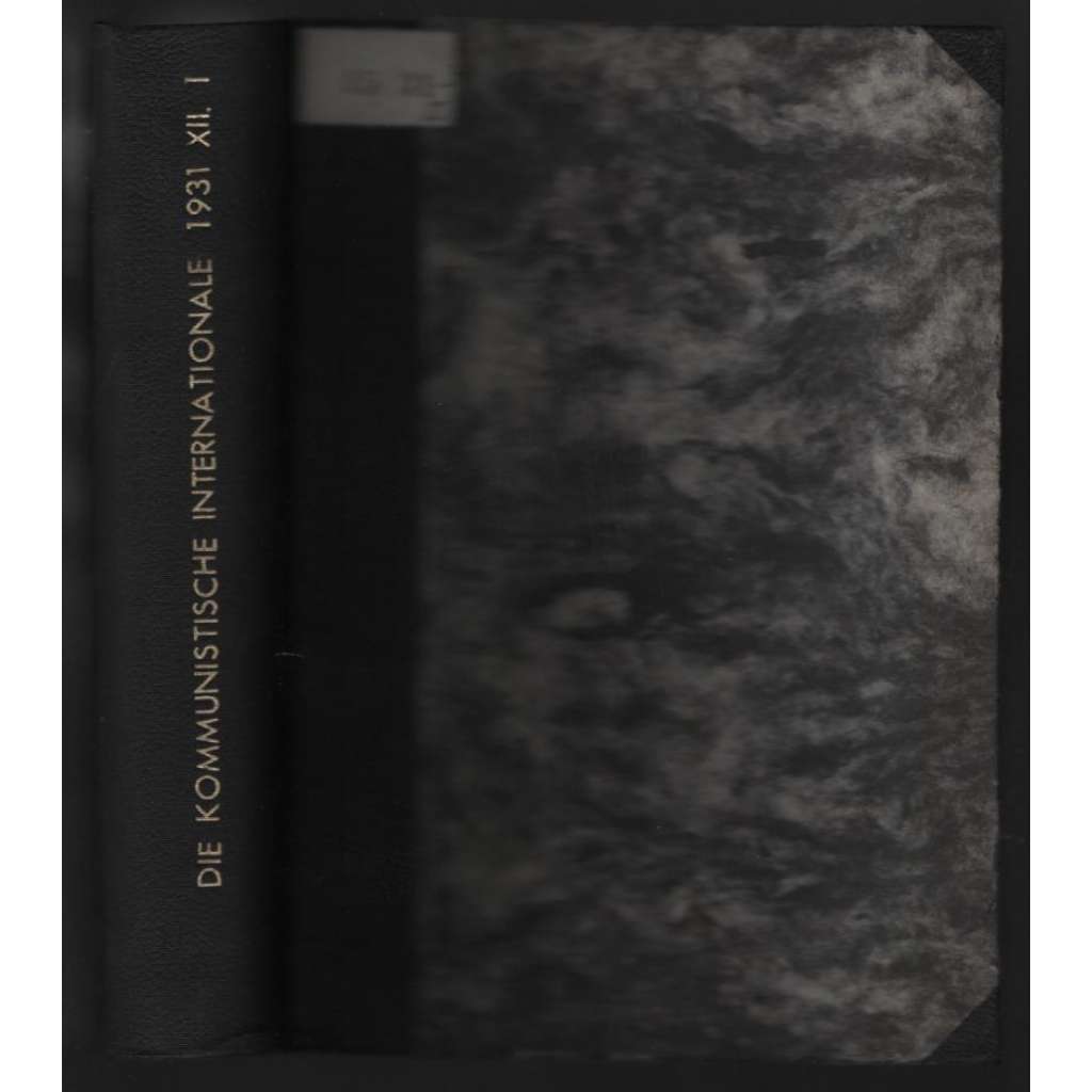 Die Kommunistische Internationale; XII. Jahrgang 1931, Hefte 1-12 [komunismus]