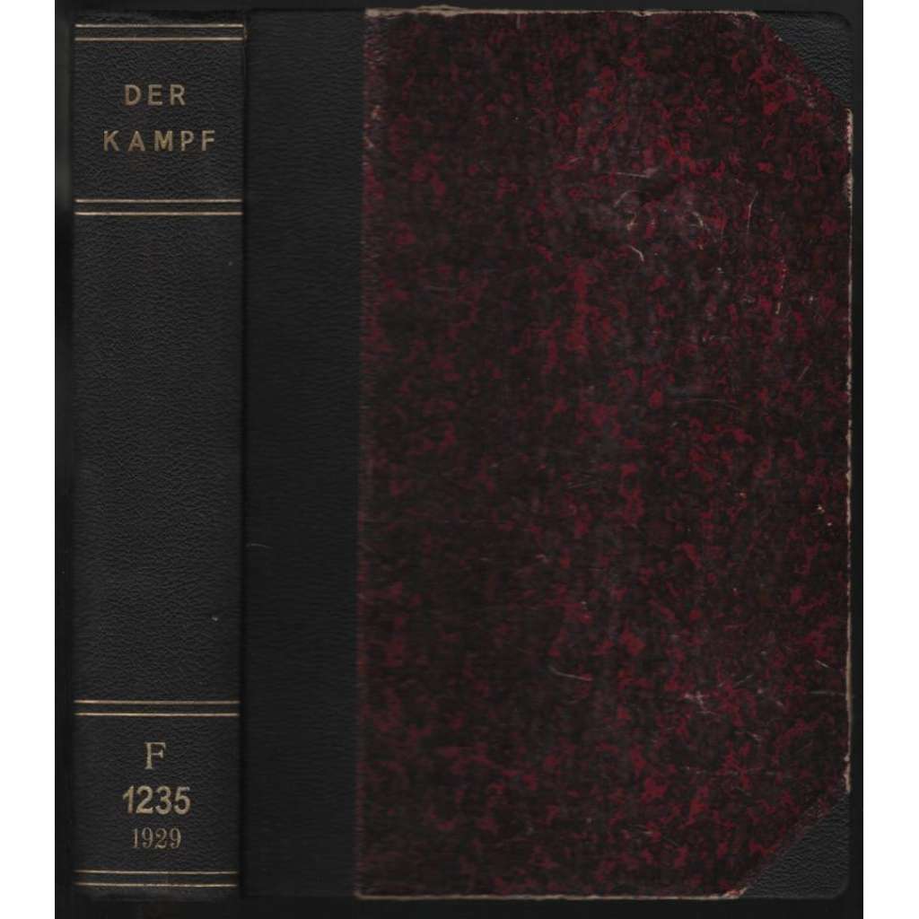 Der Kampf. Sozialdemokratishe Monatsschrift; 22. Band, Jänner 1929 bis Dezember 1929, Nr. 1-12 [rakouská sociální demokracie]