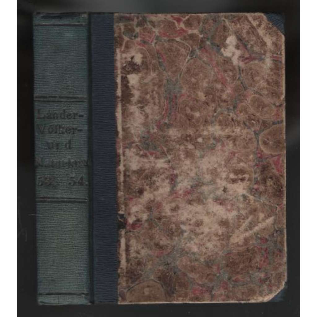 Meyer´s Volksbibliothek für Länder-, Völker- und Naturkunde. Mit Kupfern und Karten. 53. -54. Band [vlastivěda]