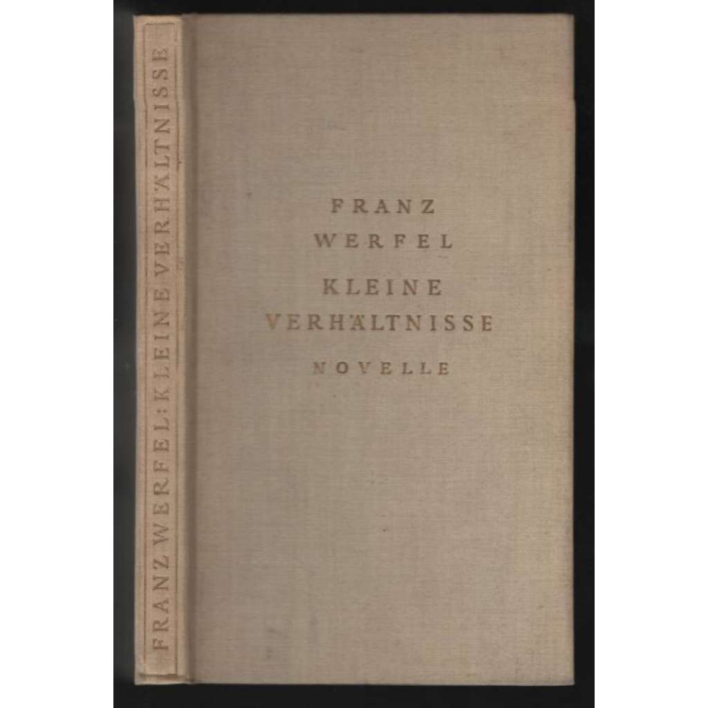 Kleine Verhältnisse. Novelle [novela]