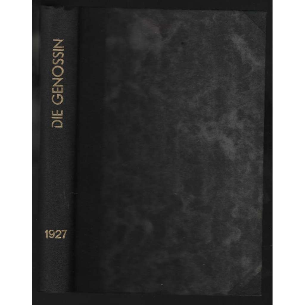 Die Genossin. Jahrg. 4, 1927, Nr. 1-10, 12 [německá sociální demokracie, ženy]