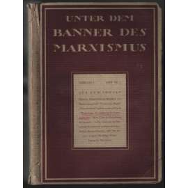 Unter dem Banner des Marxismus; I. Jahrgang, Januar 1926, Heft 5 [marxismus]