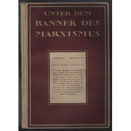 Unter dem Banner des Marxismus; II. Jahrgang, Juni 1928, Heft 3 (6) [marxismus]