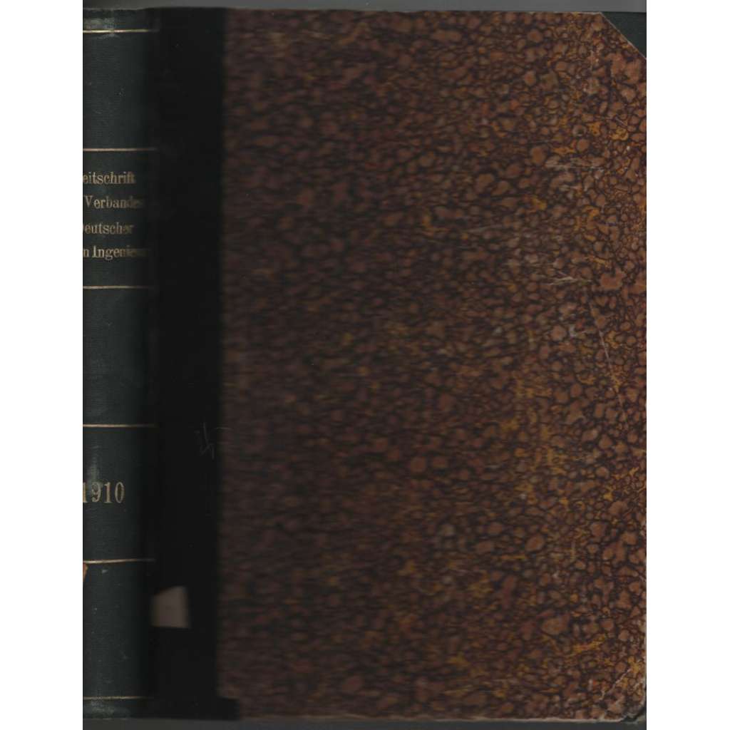 Zeitschrift des Verbandes Deutscher Diplom-Ingenieure; I. Jahrgang 1910, Hefte 1-24 [Svaz německých inženýrů]
