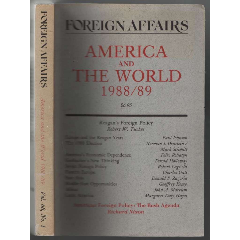 Foreign Affairs. America and the World 1988/1989; Vol. 68, No. 1, 1989 [USA, zahraniční politika]