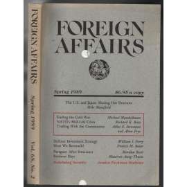 Foreign Affairs. Spring 1989; Vol. 68, No. 2, 1989 [USA, zahraniční politika]