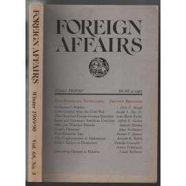 Foreign Affairs. Winter 1989/90; Vol. 68, No. 5, 1989 [USA, zahraniční politika]
