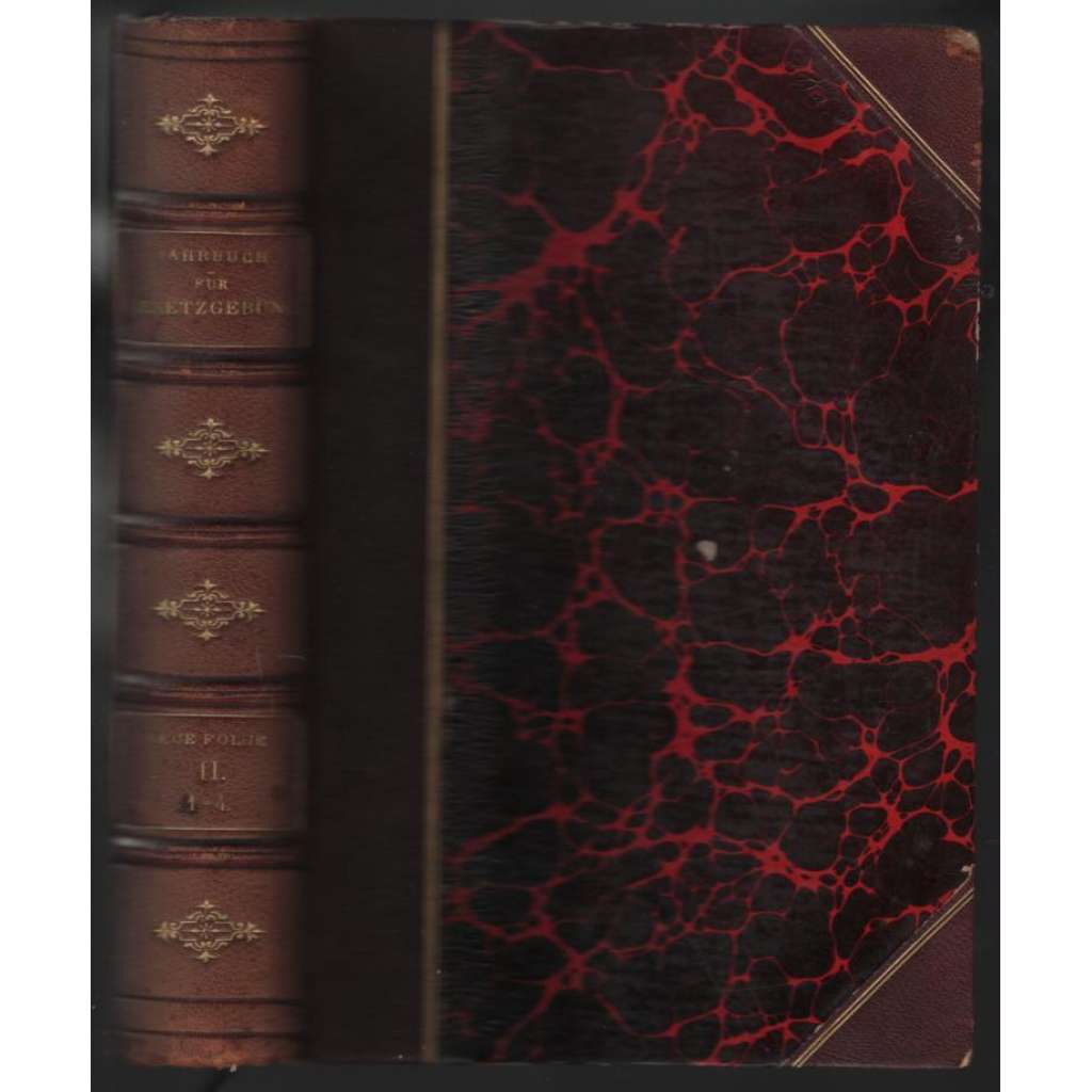 Jahrbuch für Gesetzgebung, Verwaltung und Rechtspflege im Deutschen Reich. Neue Folge; 2.Jahrg., II., 1-4, 1878 [Německo, právo]