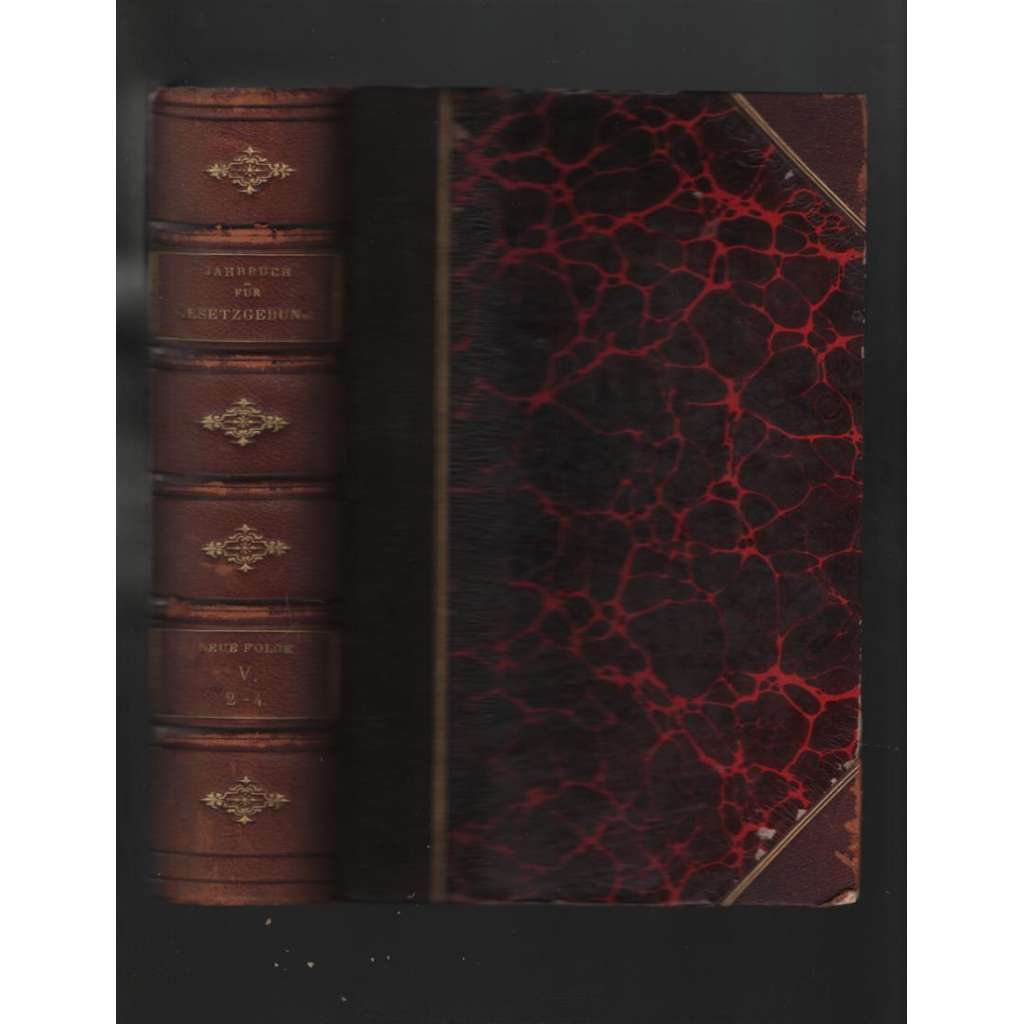 Jahrbuch für Gesetzgebung, Verwaltung und Rechtspflege im Deutschen Reich. Neue Folge; V., 2-4, 1881 [Německo, právo]