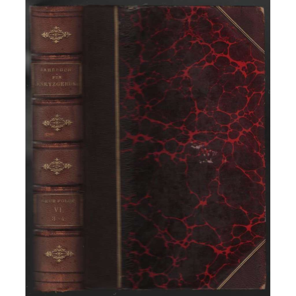Jahrbuch für Gesetzgebung, Verwaltung und Rechtspflege im Deutschen Reich. Neue Folge; VI., 3-4 [Německo, právo]