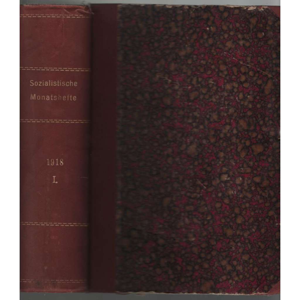 Sozialistische Monatshefte. Redigiert von Joseph Bloch; 24. Jahrg., 50. Band, Nr. 1-6, Januar - Juni 1918 [socialistický měsíčník]
