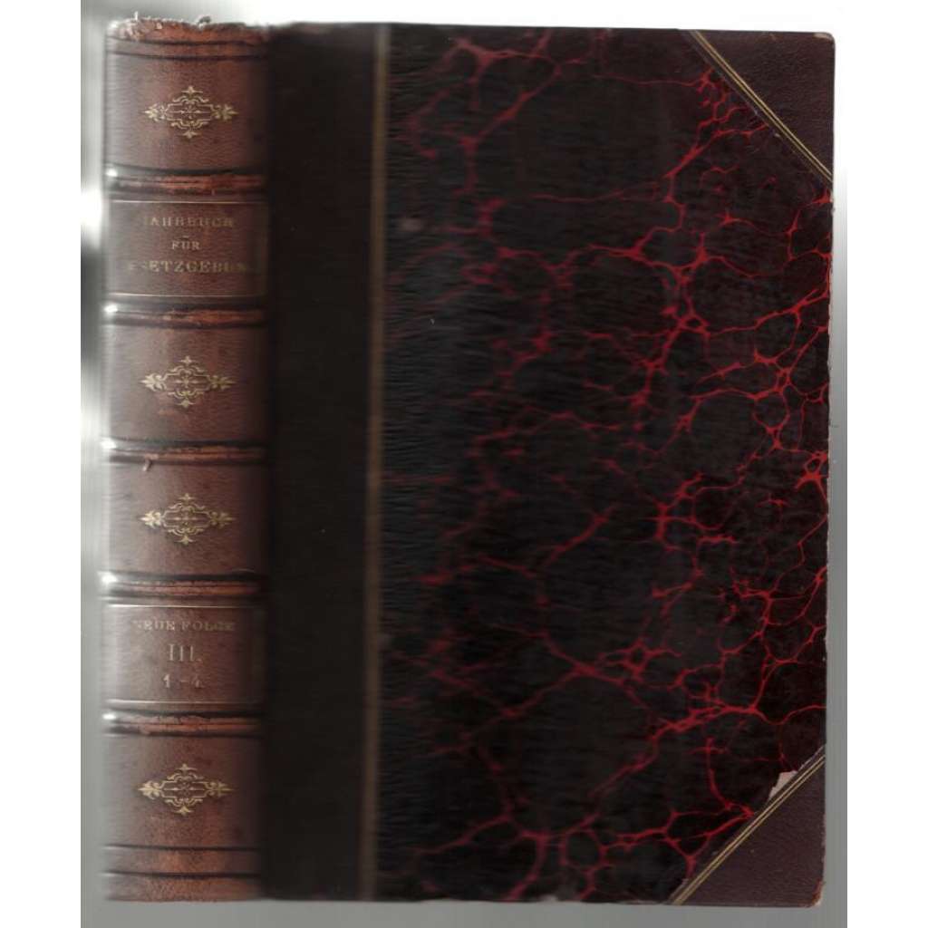 Jahrbuch für Gesetzgebung, Verwaltung und Volkswirthschaft im Deutschen Reich; Dritter Jahrgang [ročenka, Německo]