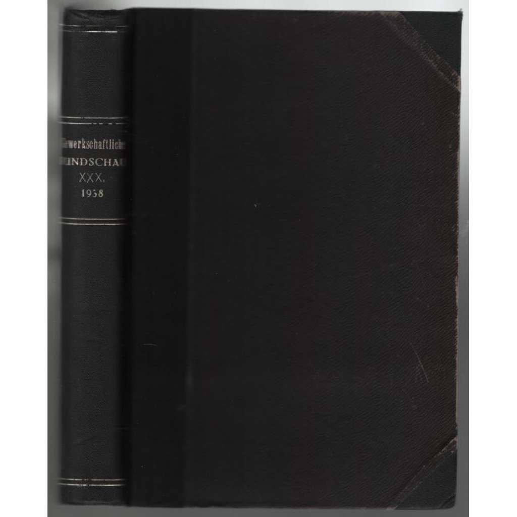 Gewerkschaftliche Rundschau für die Schweiz; 30. Jahrgang 1938, Nummer 1-12 [švýcarské odbory]