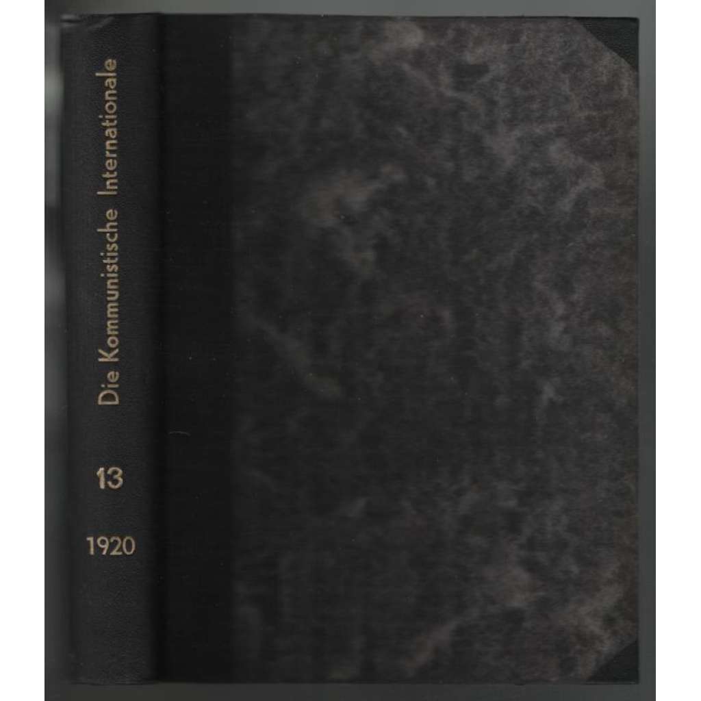 Die Kommunistische Internationale; Zweiter Jahrgang 1920, No. 13 [komunismus]